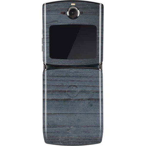 Charcoal Wood Motorola RAZR Skin