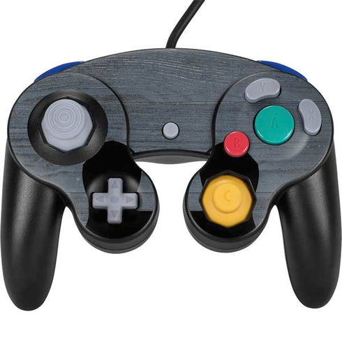 Charcoal Wood Nintendo GameCube Controller Skin