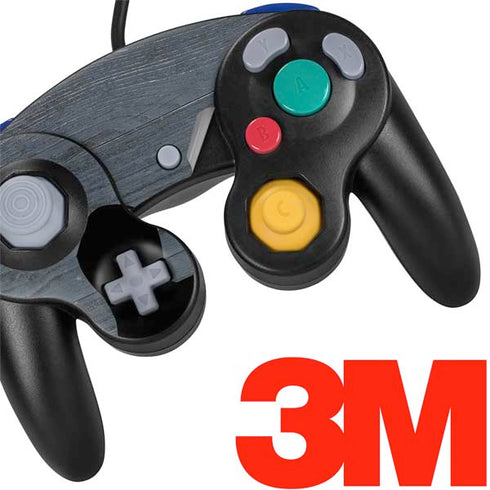 Charcoal Wood Nintendo GameCube Controller Skin