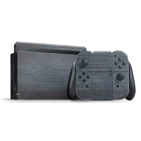 Charcoal Wood Nintendo Switch Bundle Skin