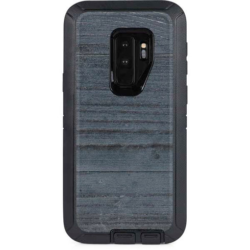 Charcoal Wood Otterbox Defender Galaxy Skin