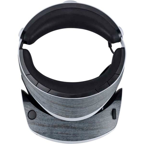 Charcoal Wood PlayStation VR2 Skin