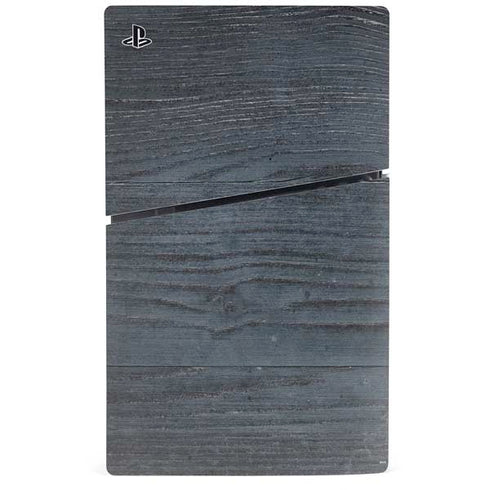 Charcoal Wood PS5 Slim Digital Edition Bundle Skin