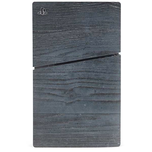 Charcoal Wood PS5 Slim Digital Edition Console Skin