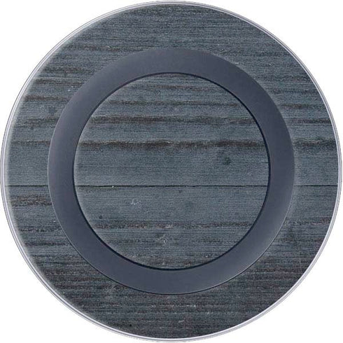 Charcoal Wood Wireless Charger Skin