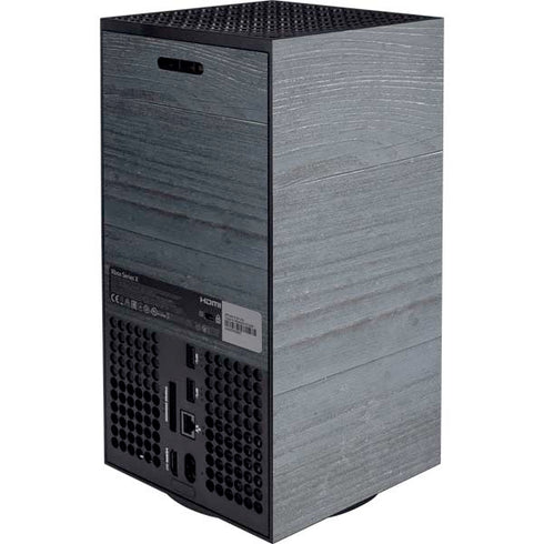 Charcoal Wood Xbox Series X Console Skin