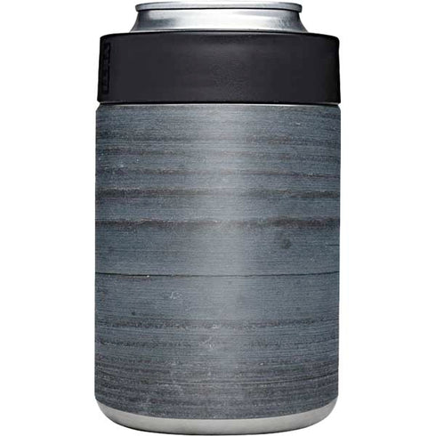 Charcoal Wood Yeti Colster Can Insulator Skin