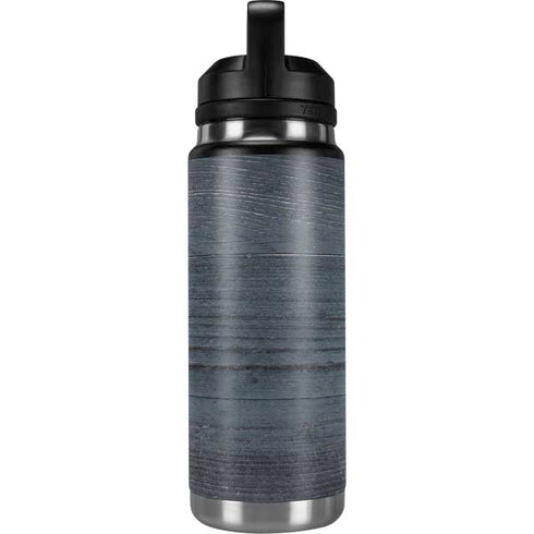 Charcoal Wood YETI Rambler 26oz Bottle Skin