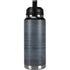 Charcoal Wood YETI Rambler 36oz Bottle Skin