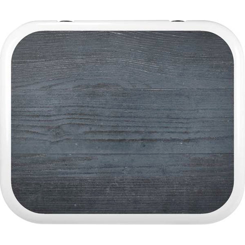 Charcoal Wood YETI Roadie 24 Hard Cooler Skin
