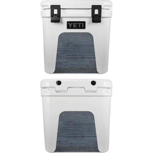 Charcoal Wood YETI Roadie 24 Hard Cooler Skin