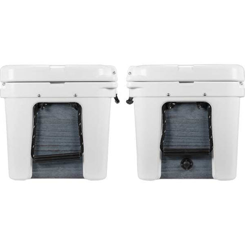 Charcoal Wood YETI Tundra 45 Hard Cooler Skin