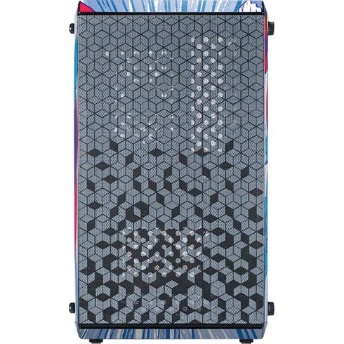 DC Comics Superman Vintage Action Pose Cooler Master MasterBox Q300L Mini Tower Skin