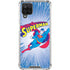 DC Comics Superman Vintage Action Pose Galaxy A12 Clear Case