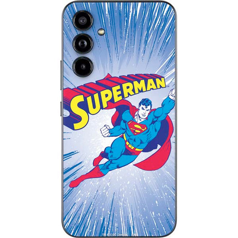 DC Comics Superman Vintage Action Pose Galaxy A54 5G Skin