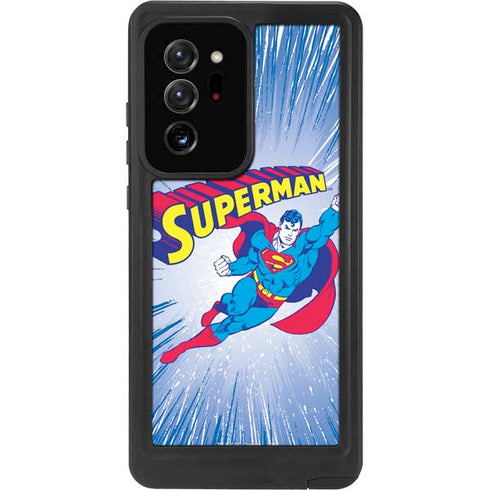 DC Comics Superman Vintage Action Pose Galaxy Note20 Ultra 5G Waterproof Case