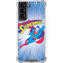 DC Comics Superman Vintage Action Pose Galaxy S21 5G Clear Case