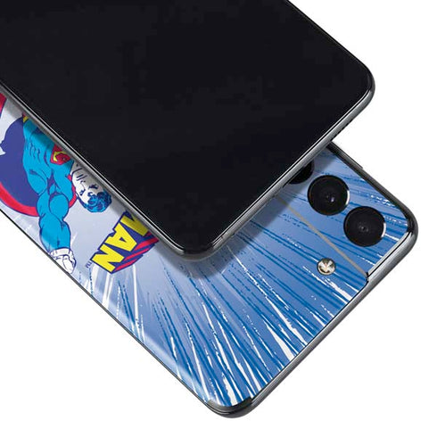 DC Comics Superman Vintage Action Pose Galaxy S21 5G Skin