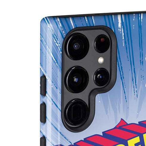 DC Comics Superman Vintage Action Pose Galaxy S22 Ultra Pro Case
