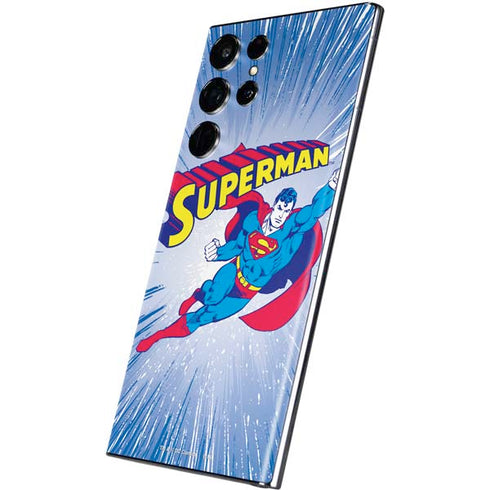 DC Comics Superman Vintage Action Pose Galaxy S22 Ultra Skin