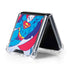 DC Comics Superman Vintage Action Pose Galaxy Z Flip5 5G Clear Case