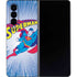 DC Comics Superman Vintage Action Pose Galaxy Z Fold4 5G Skin
