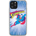 DC Comics Superman Vintage Action Pose iPhone 11 Pro Clear Case