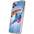 DC Comics Superman Vintage Action Pose iPhone 11 Pro Clear Case