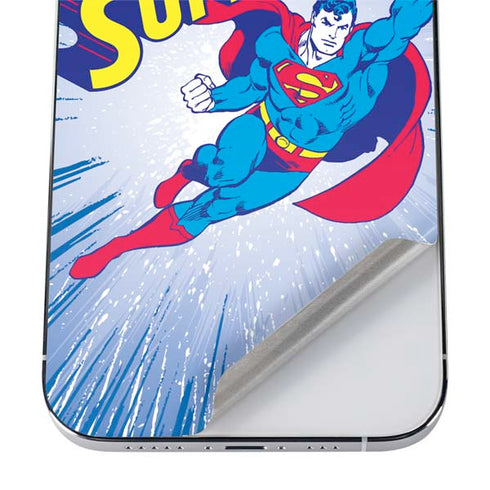 DC Comics Superman Vintage Action Pose iPhone 12 Pro Max Skin