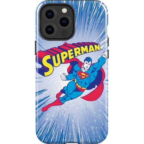 DC Comics Superman Vintage Action Pose iPhone 13 Pro Max Impact Case