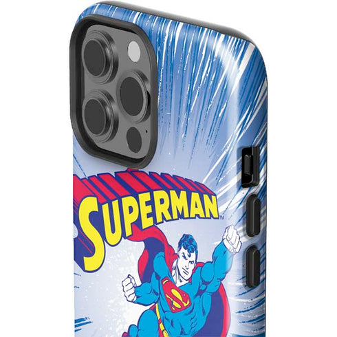 DC Comics Superman Vintage Action Pose iPhone 13 Pro Max Impact Case