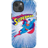 DC Comics Superman Vintage Action Pose iPhone 15 Impact Case