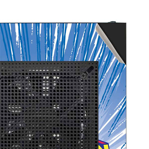 DC Comics Superman Vintage Action Pose NZXT H510 Compact ATX Mid-Tower Case Skin