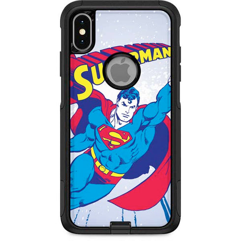 DC Comics Superman Vintage Action Pose Otterbox Commuter iPhone Skin