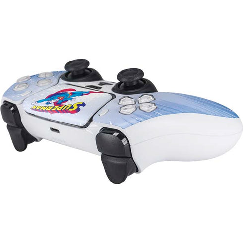 DC Comics Superman Vintage Action Pose PS5 Controller Skin