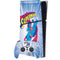 DC Comics Superman Vintage Action Pose PS5 Slim Digital Edition Bundle Skin
