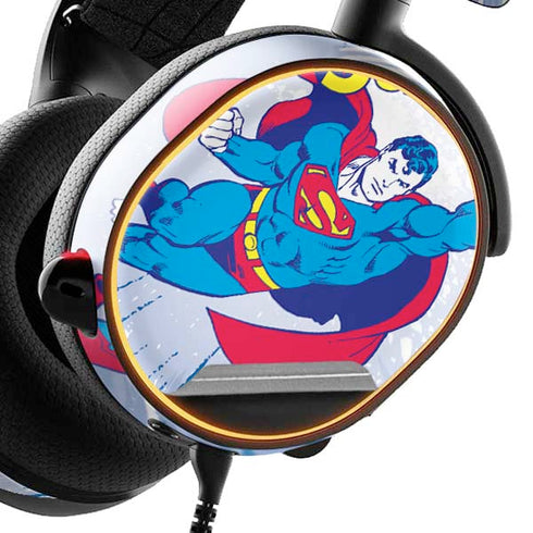 DC Comics Superman Vintage Action Pose SteelSeries Arctis 5 Skin