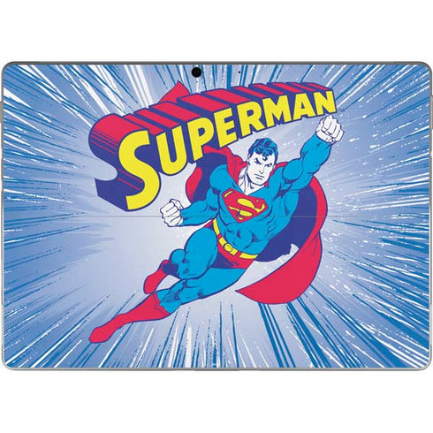 DC Comics Superman Vintage Action Pose Surface Pro 9 Skin