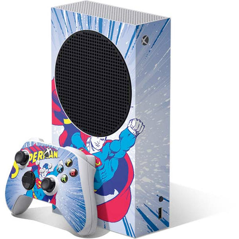 DC Comics Superman Vintage Action Pose Xbox Series S Skins