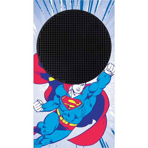 DC Comics Superman Vintage Action Pose Xbox Series S Console Skin