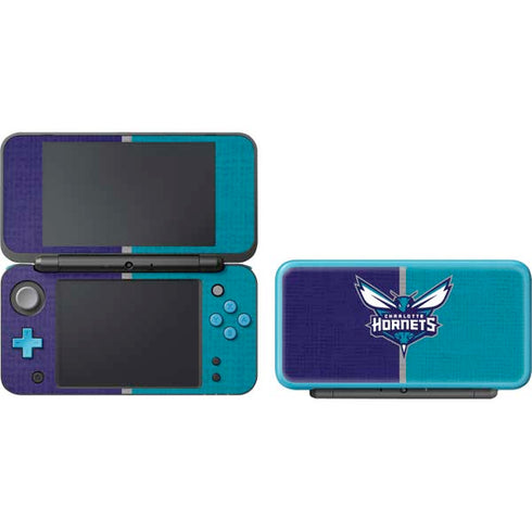 NBA Charlotte Hornets Canvas Nintendo 2DS XL (2017) Skin