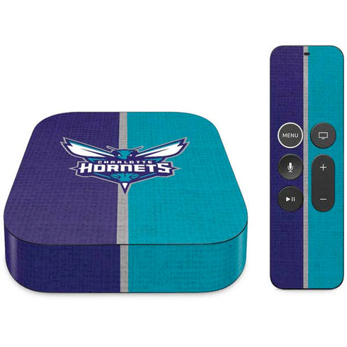 NBA Charlotte Hornets Canvas Apple TV Skin