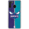 NBA Charlotte Hornets Canvas Galaxy A21 Clear Case