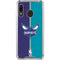 NBA Charlotte Hornets Canvas Galaxy A30 Clear Case