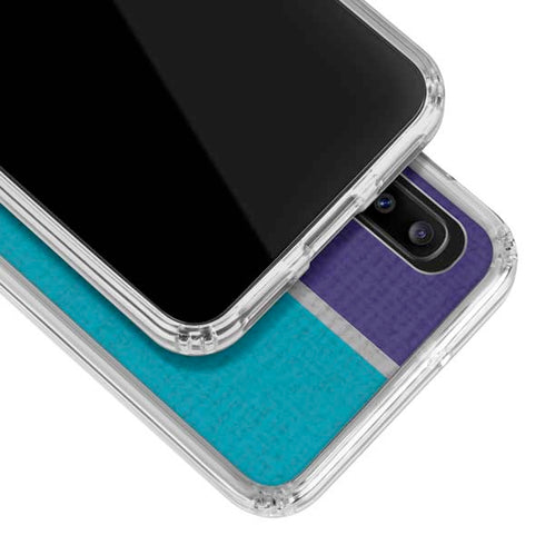 NBA Charlotte Hornets Canvas Galaxy A30 Clear Case