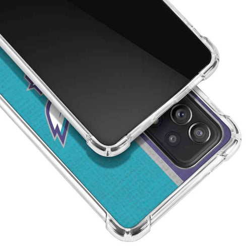 NBA Charlotte Hornets Canvas Galaxy A52 5G Clear Case