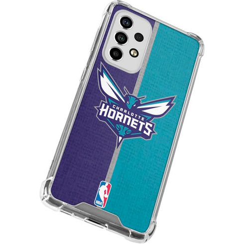 NBA Charlotte Hornets Canvas Galaxy A53 5G Clear Case