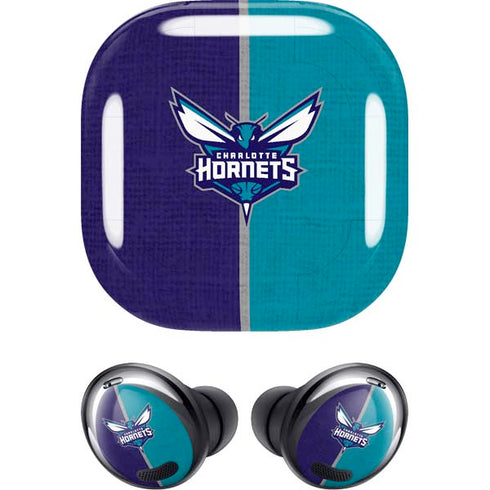 NBA Charlotte Hornets Canvas Galaxy Buds Pro Skin