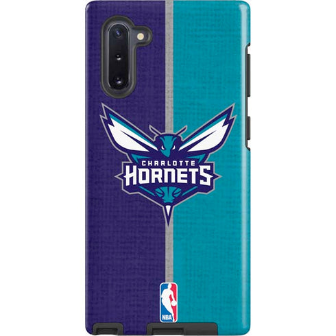 NBA Charlotte Hornets Canvas Galaxy Note 10 Pro Case