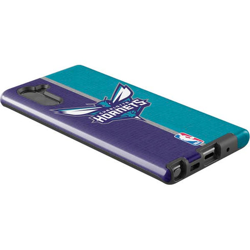 NBA Charlotte Hornets Canvas Galaxy Note 10 Pro Case